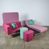 A Set of Field Modular Workplace Seating by Fletcher Design - 2