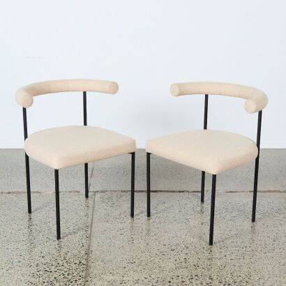 A Pair of Kashmir Chairs by Simon James