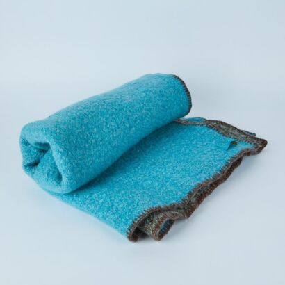 A Mohair and Wool Throw