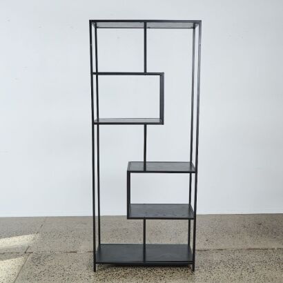 An Asymmetrical Shelving Unit