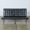 A Mies van der Rohe Barcelona Style Leather Sofa