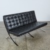 A Mies van der Rohe Barcelona Style Leather Sofa - 2