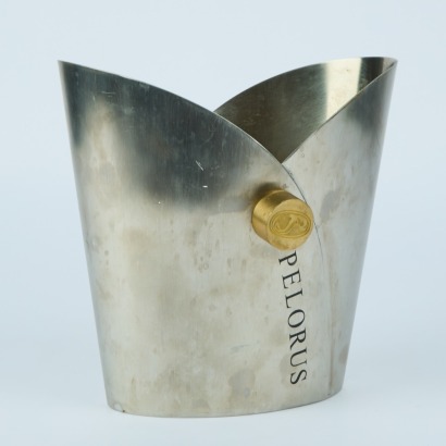 A Pelrous Stainless Steel Ice Bucket