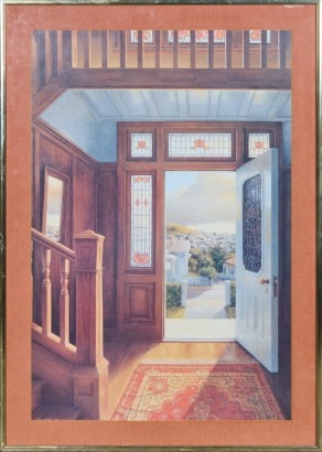 A Peter Siddell 'Doorway' Reproduction Print