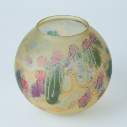 A Rueven Art Nouveau Glass Vase