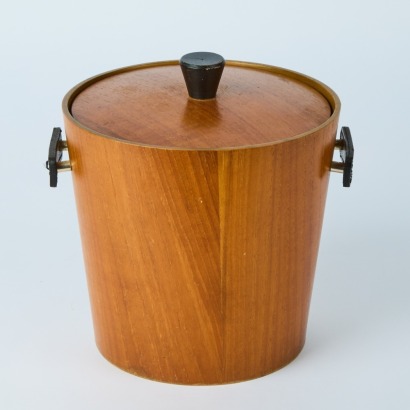 A Mid-Century KMC Teak Ice Bucket