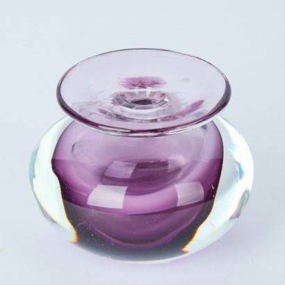 A Murano Sommerso Glass Vase