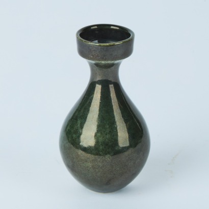 A Celia Parkinson Black Vase