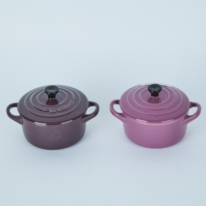 A Pair of Petite Le Creuset Casserole Dishes