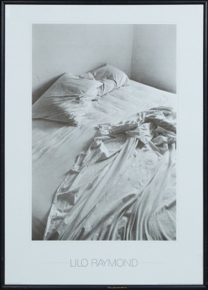 Lilo Raymond Unmade Bed 1979 Framed Print