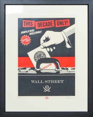 SHEPARD FAIREY Shoplifters Welcome