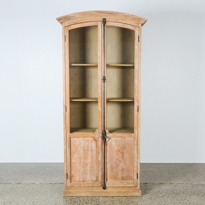 A Tall French Style Linen Cabinet