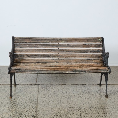 A Vintage Garden Bench