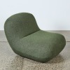 A Chelsea Chair in Dark Green Lazio Fabric by Karim Rashid for BoConcept