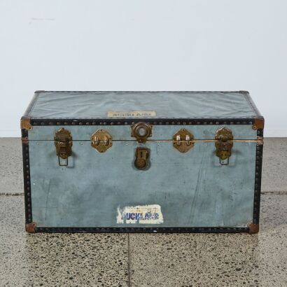 A Vintage Steamer Trunk