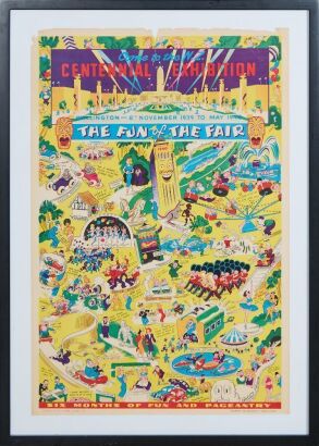 A 1939 Centennial Exhibition Poster