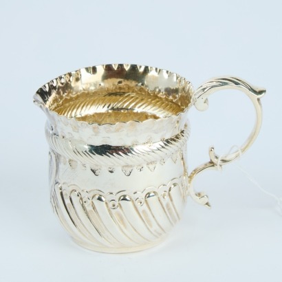 A Small Sterling Silver Jug