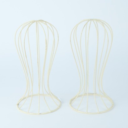 A Pair of Vintage Hat Stands