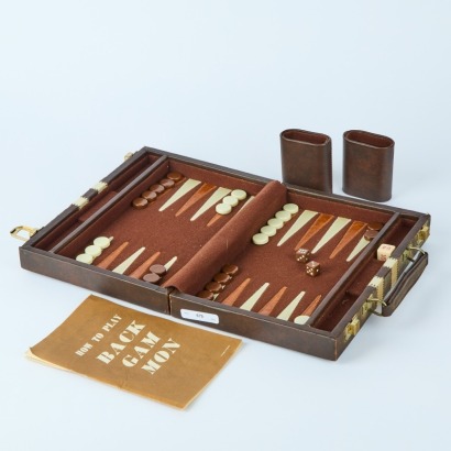 A Vintage Backgammon Set