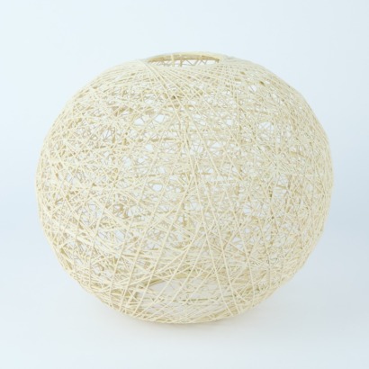 A Vintage Threaded Lattice Light Shade