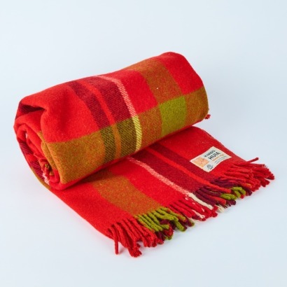 A Kaiapoi 'Huia' Travel Rug
