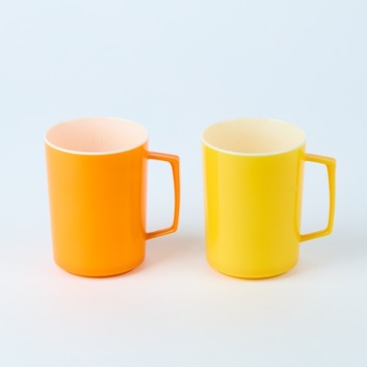 A Pair of Kristaware Plastic Camping Cups
