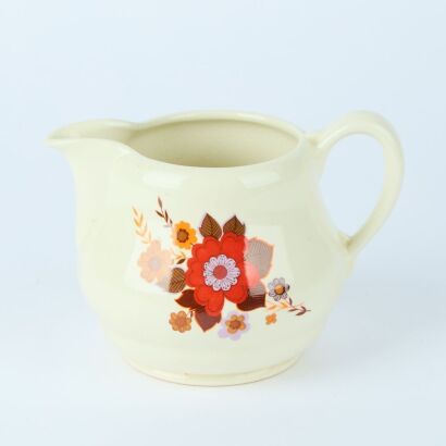 A Wild Flower Ceramic Jug