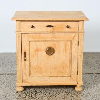 A French Baltic Pine Cabinet