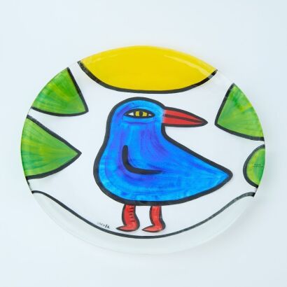 A Kosta Boda Platter by Ulrica Hydman