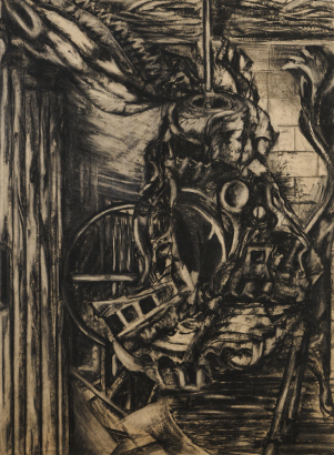 TAISHA BREHAUT Untitled (Car parts, Composition II)