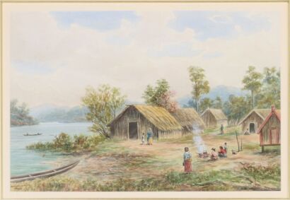 W. G. BAKER Māori Pa, Waikato