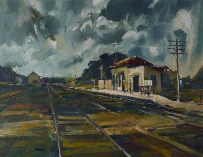 IAN SCOTT Storm Shadows, Waitakere