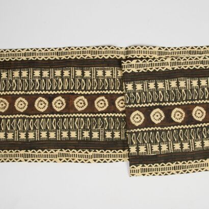 A Long Piece of Barkcloth Masi, Fiji