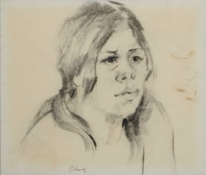 DORIS LUSK Unknown Portrait of a Woman