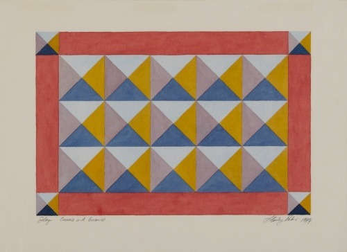 STANLEY PALMER Flag - Crosses & Corners