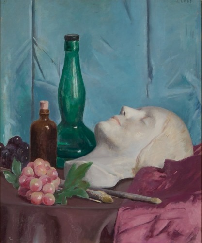 PHILIP AGNEW LAMBE Still Life with Plaster Cast Portrait
