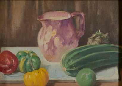 PHILIP AGNEW LAMBE Still Life with Jug and Veg