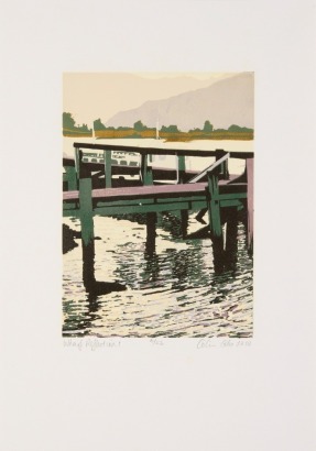 COLIN COKE Wharf Reflection 1