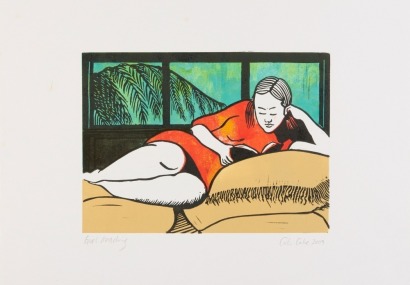 COLIN COKE Girl Reading
