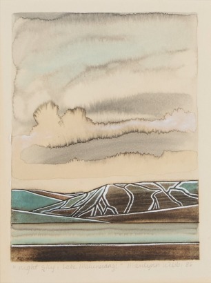 MARILYN WEBB Night Sky, Lake Mahinerangi