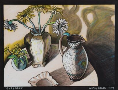 WENDY LEACH Gerberas