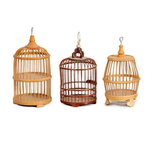 Three Chinese Cricket Cages