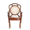 A Chinese Rosewood Armchair with marble back - 2