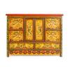 A Chinese Tibetan 'Dragon' Cabinet