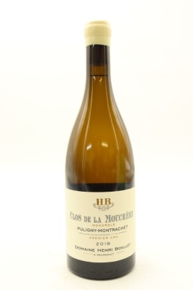 (1) 2019 Domaine Henri Boillot Clos de la Mouchere Monopole, Puligny-Montrachet Premier Cru [JR16] [RP95] &diams;