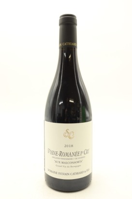 (1) 2018 Sylvain Cathiard Aux Malconsorts, Vosne-Romanee Premier Cru [JR16.5] &diams;