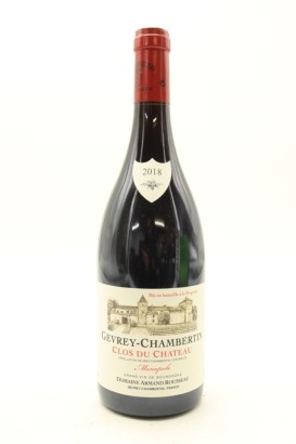 (1) 2018 Domaine Armand Rousseau Pere et Fils Gevrey-Chambertin Clos du Chateau, Cote de Nuits [JR16.5] &diams;