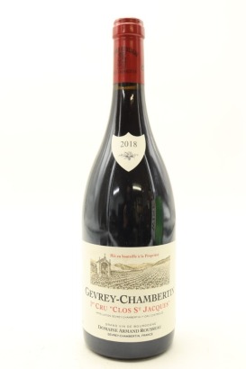 (1) 2018 Domaine Armand Rousseau Pere et Fils Clos Saint-Jacques, Gevrey-Chambertin Premier Cru [JR18.5] [RP95] [WS96] &diams;