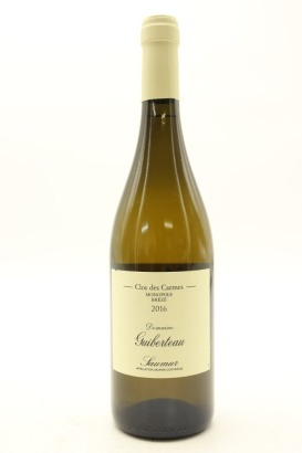 (1) 2016 Domaine Guiberteau Saumur Blanc Le Clos des Carmes, Loire &diams;