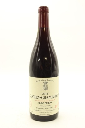 (1) 2016 Domaine Marc Roy Clos Prieur, Gevrey-Chambertin Premier Cru [JR16.5] [WS93] &diams;